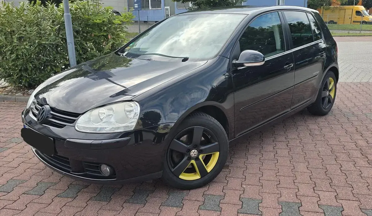Gebraucht VW Golf V United 140 PS (102 kW) 2008 Schwarz Limousine