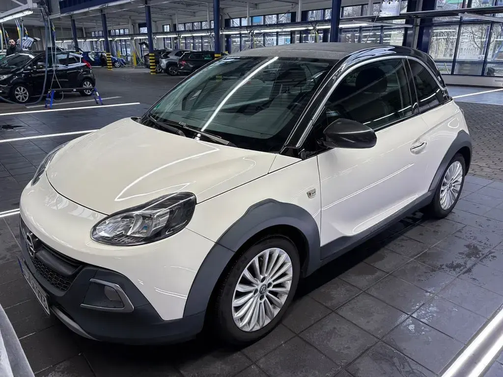 Gebraucht Opel Adam Rocks Rocks 101 PS (74 kW) 2016 Weiß Kleinwagen
