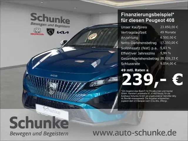 Gebraucht Peugeot 408 GT 131 PS (96 kW) 2023 SUV