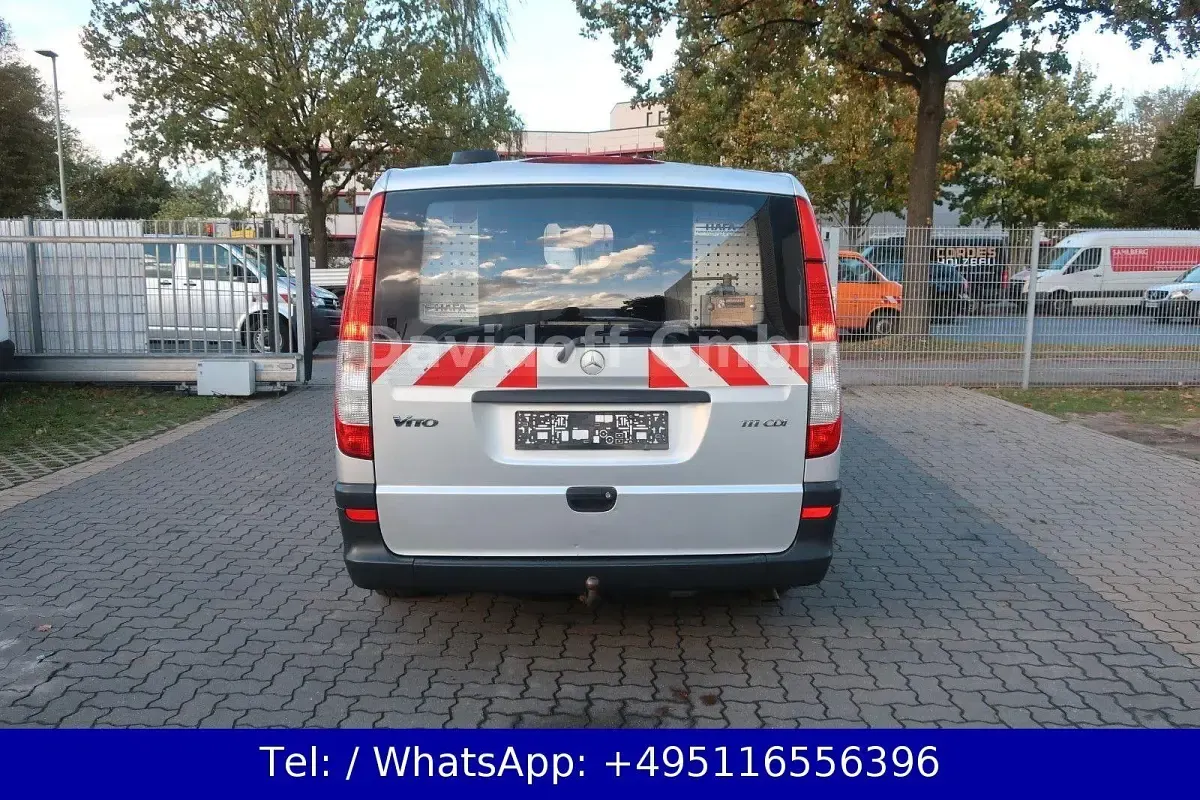 Gebraucht Mercedes Vito 116 PS (85 kW) 2009 Silber Van
