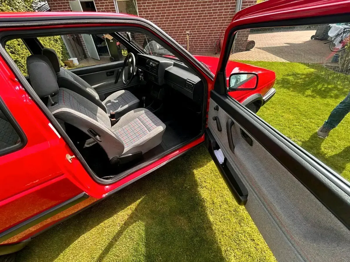 Gebraucht VW Golf III 69 PS (50 kW) 1992 Rot Kleinwagen
