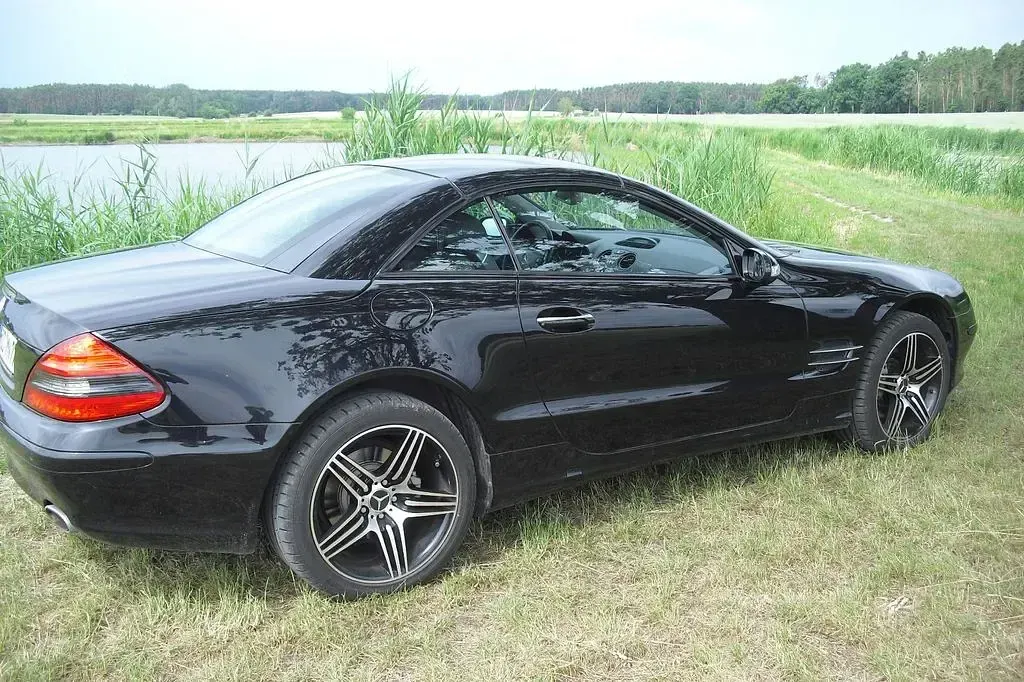 Gebraucht Mercedes SL500 306 PS (225 kW) 2004 Schwarz Cabrio