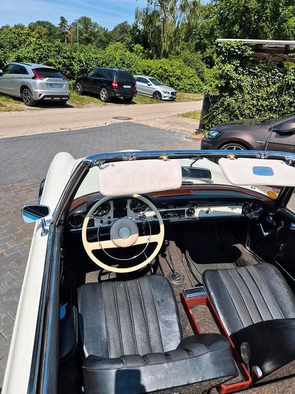 Gebraucht Mercedes SL280 150 PS (110 kW) 1966 Weiß Cabrio