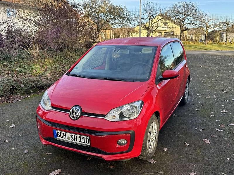 Rot Gebraucht 2018 VW up! move up! Kleinwagen | 6.890 € (Guter Preis) - Bild 1/4