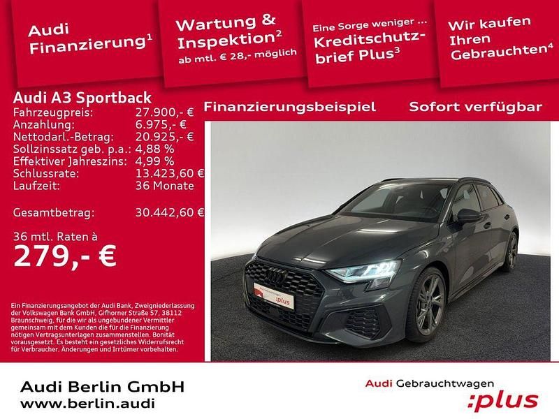Individuallackierungen audi exclusive Gebraucht 2022 Audi A3 Ambiente Limousine | 27.900 € (Etwas zu teuer) - Bild 1/3