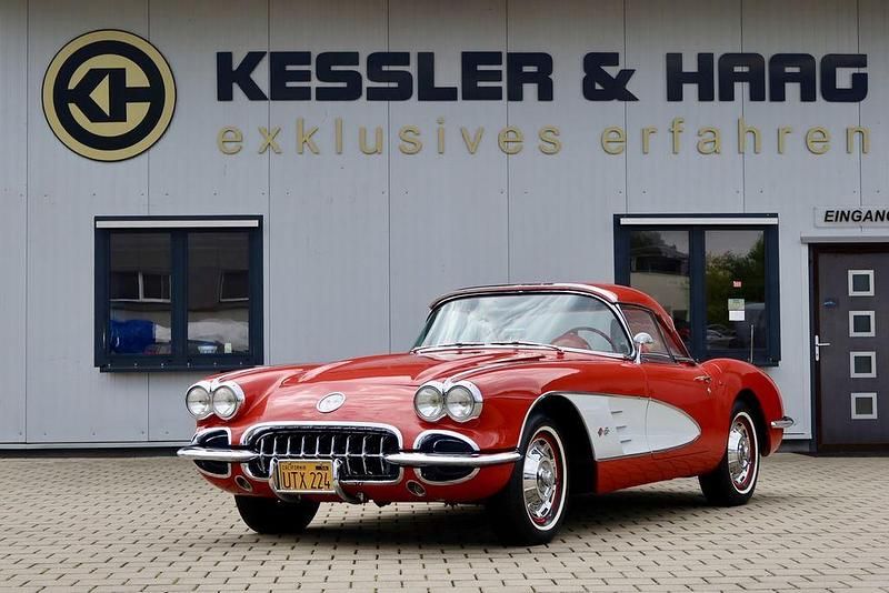 Gebraucht Corvette C1 234 PS (172 kW) 1959 Rot Cabrio