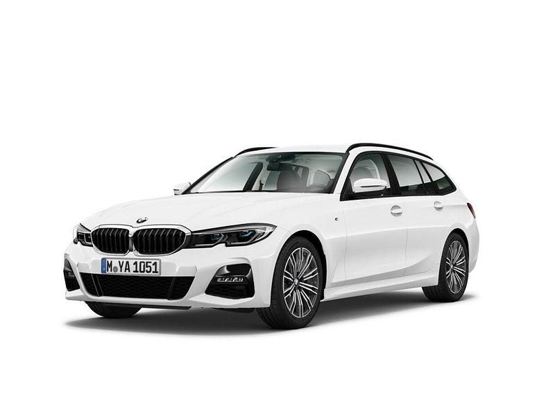 Weiss Gebraucht 2021 BMW 320 M Sport Kombi | 29.622 € (Guter Preis) - Bild 1/4