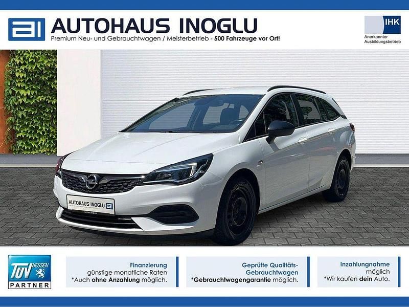 Weiß Gebraucht 2021 Opel Astra Edition Kombi | 12.320 € (Fairer Preis) - Bild 1/4