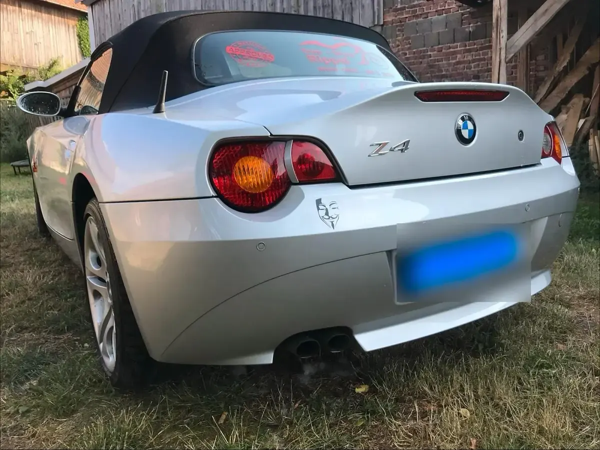 Usata BMW Z4 192 CV (141 kW) 2003 Argento Cabrio