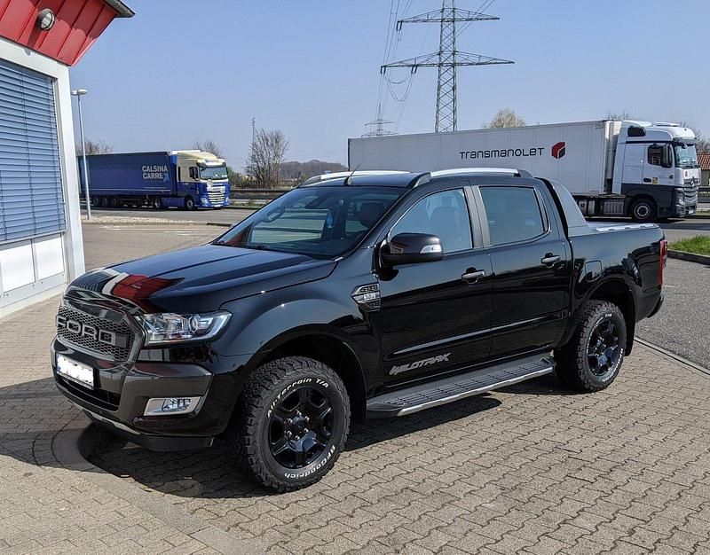 Schwarz Gebraucht 2019 Ford Ranger Wildtrack Abholung | 32.000 € (Teuer) - Bild 1/4