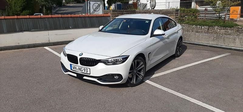 Weiß Gebraucht 2020 BMW 420 Gran Coupé Sport Line Coupé | 28.900 € (Superpreis) - Bild 1/4