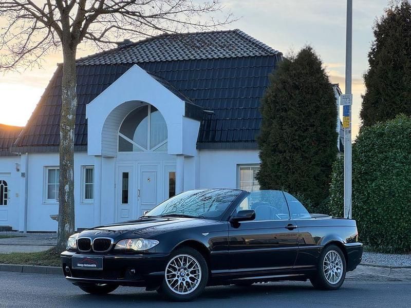 Gebraucht BMW 318 Cabriolet Sport Line 150 PS (110 kW) 2006 Schwarz Cabrio