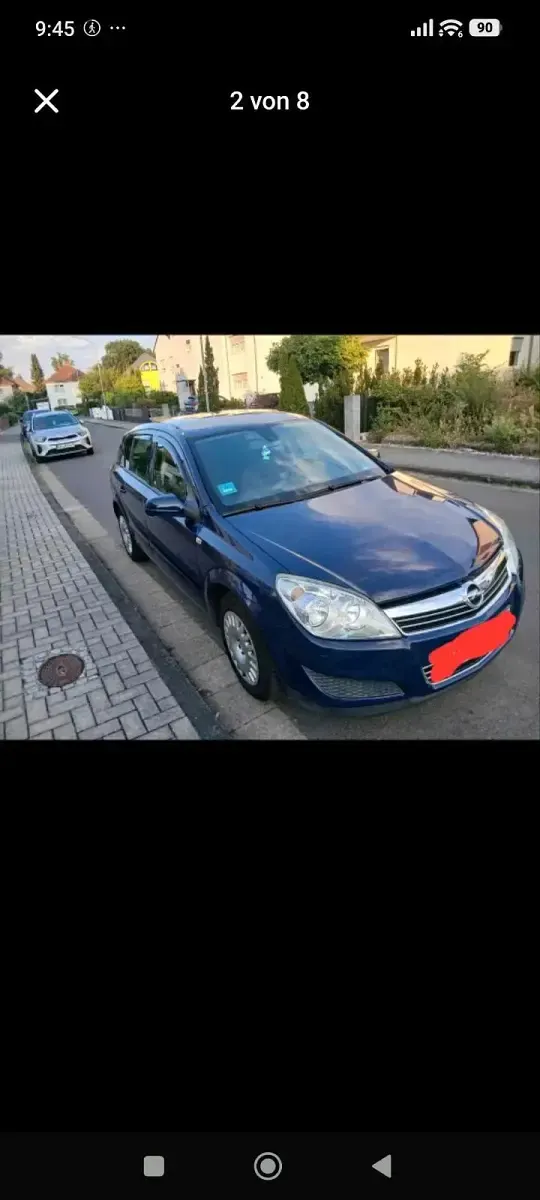 Gebraucht Opel Astra 140 PS (102 kW) 2008 Blau Kleinwagen
