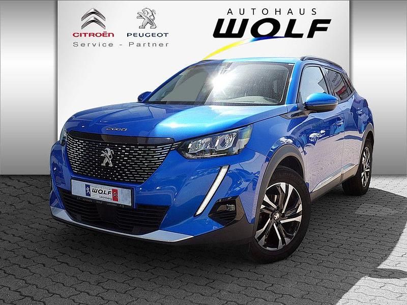 Vertigo blau Gebraucht 2021 Peugeot 2008 Allure SUV | 18.500 € (Fairer Preis) - Bild 1/4
