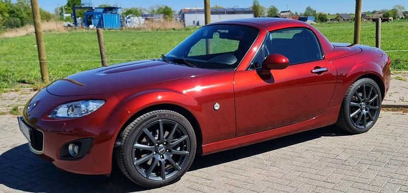 Rot Gebraucht 2012 Mazda MX5 Sports-Line Cabrio | 16.500 € (Fairer Preis) - Bild 1/4