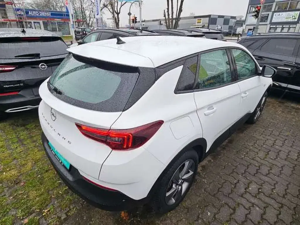 Gebraucht Opel Grandland X Basis 181 PS (133 kW) 2022 Jade weiss/arktis weiss SUV