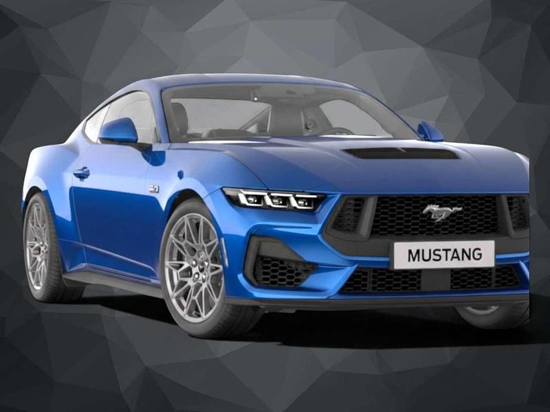 Ny Ford Mustang GT Fastback 446 HK (328 kW) 2026 Blå Coupe
