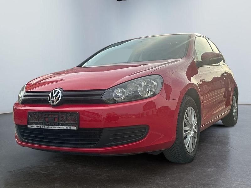 Rot Gebraucht 2009 VW Golf VI Trendline Limousine | 1.990 € (Guter Preis) - Bild 1/4