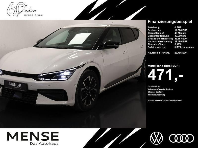 (swp) snow white pearl m Gebraucht 2021 Kia EV6 GT-Line SUV | 28.485 € (Fairer Preis) - Bild 1/4