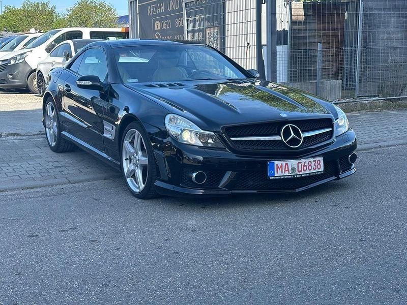 Schwarz Gebraucht 2003 Mercedes SL55 AMG AMG Cabrio | 28.900 € - Bild 1/4
