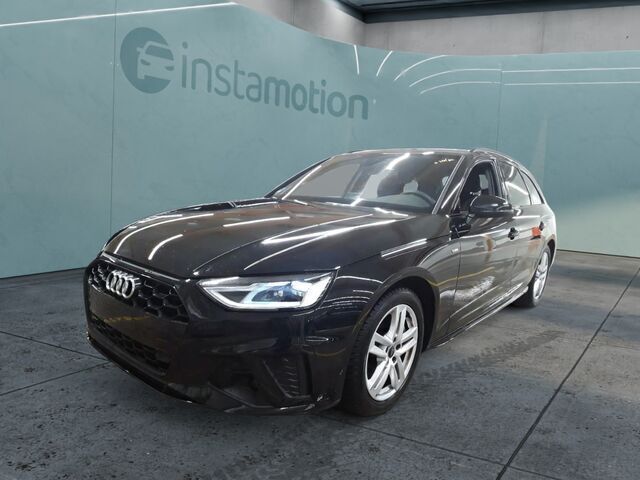 Schwarz Gebraucht 2024 Audi A4 S-Line Kombi | 43.640 € (Teuer) - Bild 1/2