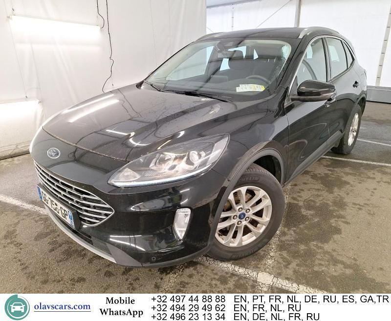 Schwarz Gebraucht 2022 Ford Kuga Titanium SUV | 16.093 € (Superpreis) - Bild 1/4