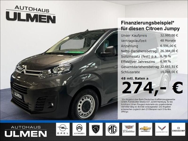 Grau Gebraucht 2023 Citroën Jumpy Van / Kleinbus | 32.980 € (Teuer) - Bild 1/4