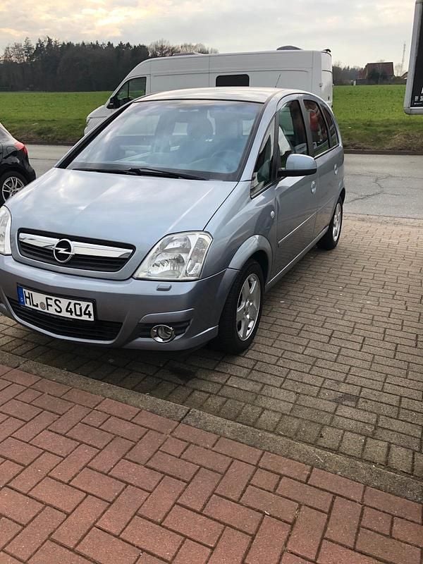 Blau Gebraucht 2006 Opel Meriva Cosmo Van / Kleinbus | 550 € (Superpreis) - Bild 1/4