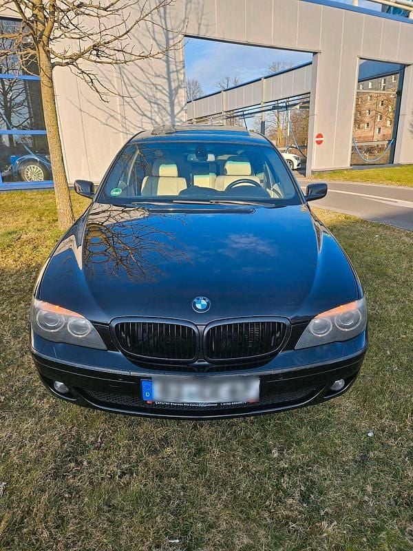 Schwarz Gebraucht 2008 BMW 730L Limousine | 5.900 € - Bild 1/4
