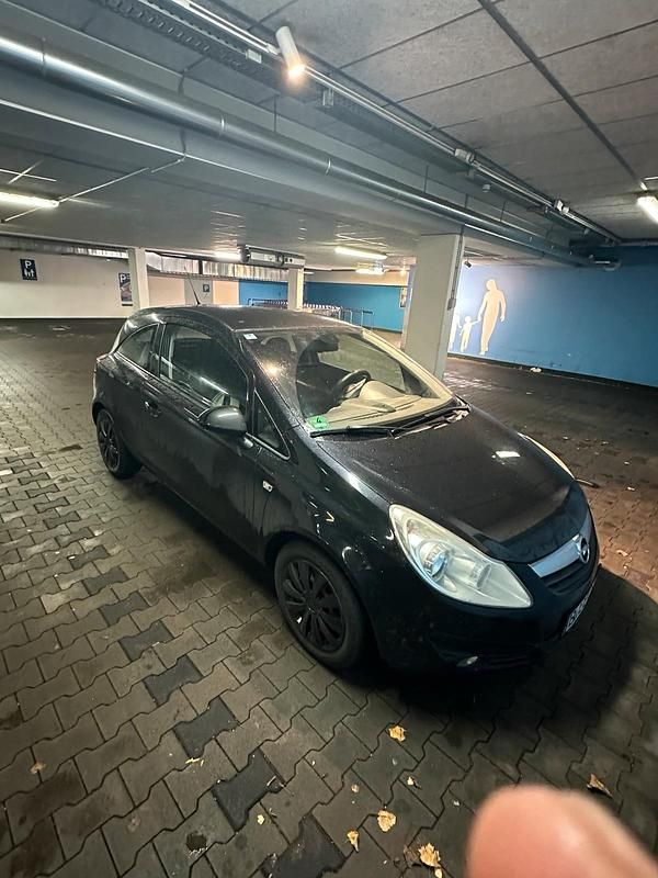 Schwarz Gebraucht 2009 Opel Corsa Edition Kleinwagen | 1.800 € (Guter Preis) - Bild 1/4