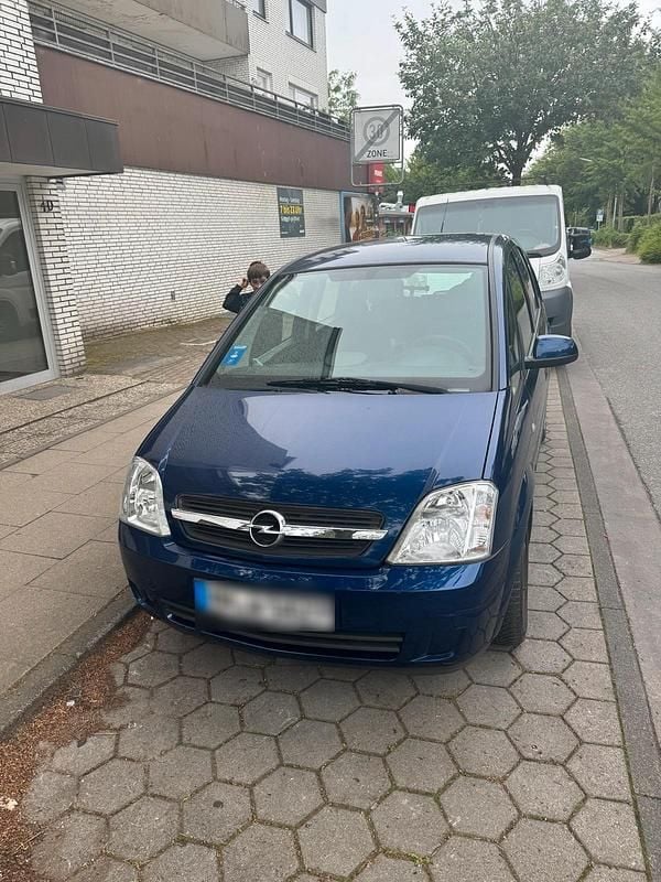 Gebraucht Opel Meriva 101 PS (74 kW) 2003 Blau Van / Kleinbus