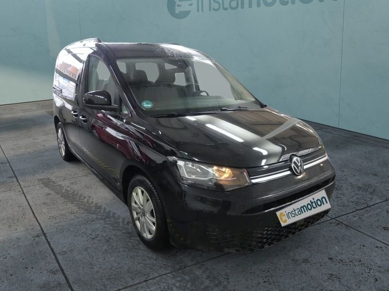 Schwarz Gebraucht 2021 VW Caddy Life Van / Kleinbus | 26.250 € (Teuer) - Bild 1/4