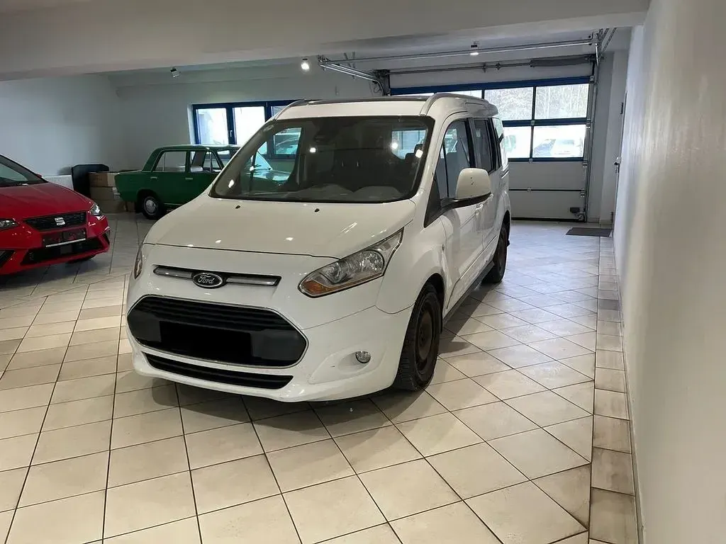 Gebraucht Ford Tourneo Connect 101 PS (74 kW) 2015 Weiß Van / Kleinbus