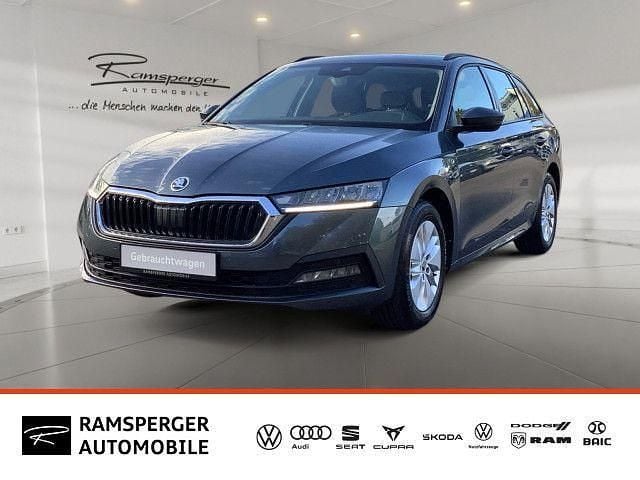 Grau Gebraucht 2021 Skoda Octavia Ambition Kombi | 17.990 € (Guter Preis) - Bild 1/4