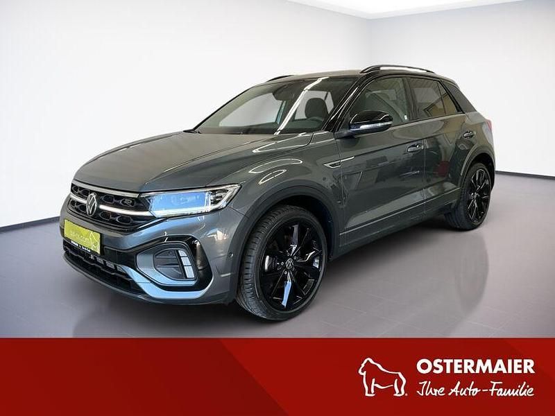 Indiumgrau schwarz Gebraucht 2024 VW T-Roc Style SUV | 29.690 € (Guter Preis) - Bild 1/4