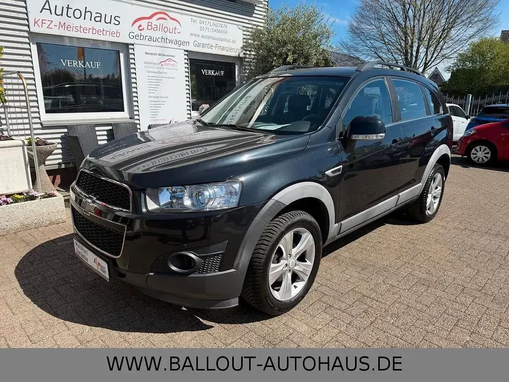 Brugt Chevrolet Captiva LS 167 HK (122 kW) 2011 Sort SUV