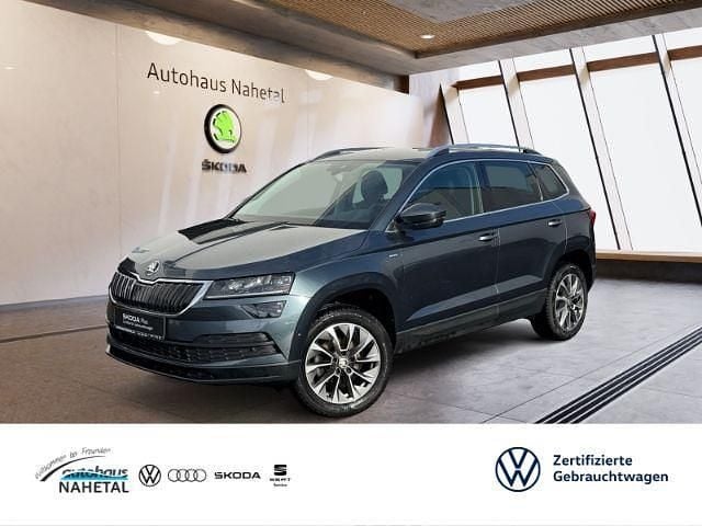 Gebraucht Skoda Karoq Clever 150 PS (110 kW) 2021 Quarzgrau metallic SUV