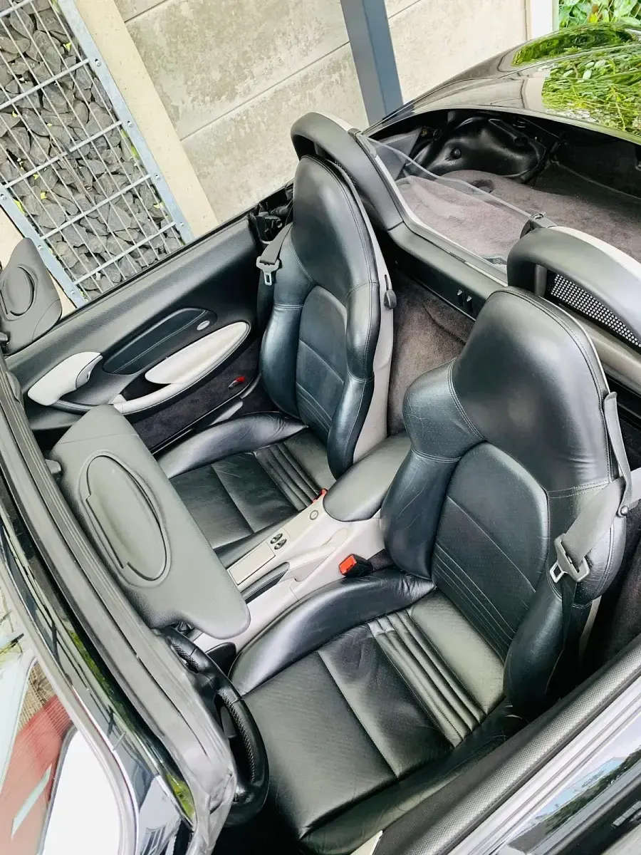 Gebraucht Porsche Boxster 220 PS (161 kW) 1999 Schwarz Cabrio