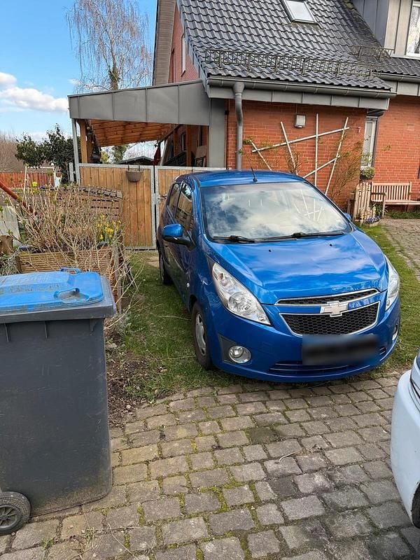 Gebraucht Chevrolet Spark 68 PS (50 kW) 2012 Blau Kleinwagen