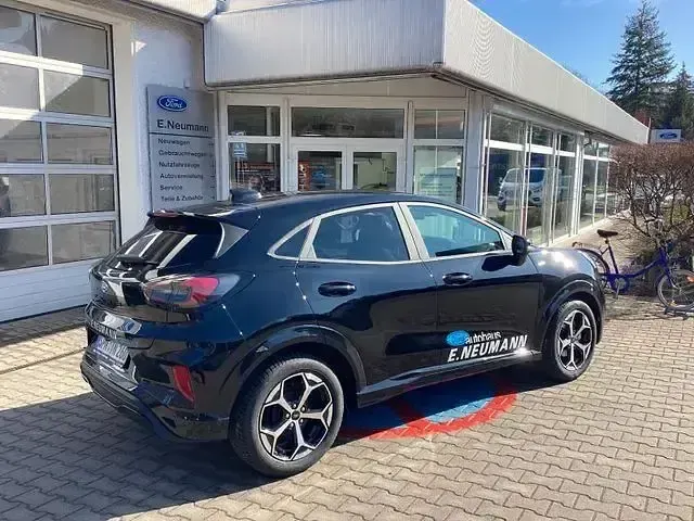 Gebraucht Ford Puma ST-Line 125 PS (91 kW) 2025 Obsidianschwarz metallic Kleinwagen