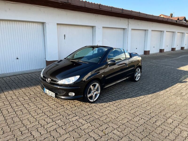 Schwarz Gebraucht 2006 Peugeot 206 CC Cabrio | 999 € (Guter Preis) - Bild 1/4