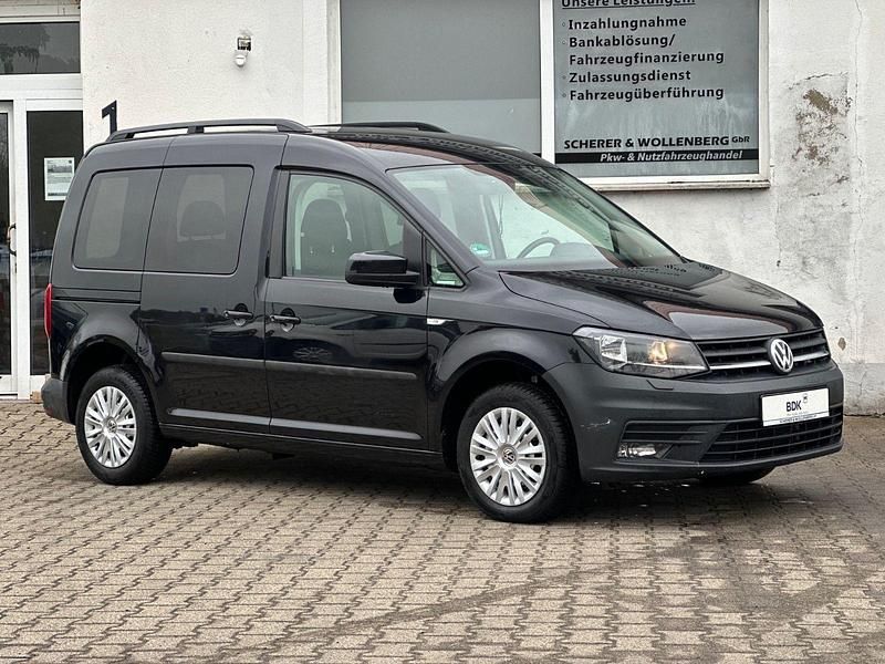 Gebraucht VW Caddy Trendline 102 PS (75 kW) 2018 Schwarz Van / Kleinbus