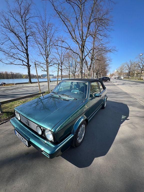 Gebraucht VW Golf Cabriolet 98 PS (72 kW) 1990 Grün Cabrio