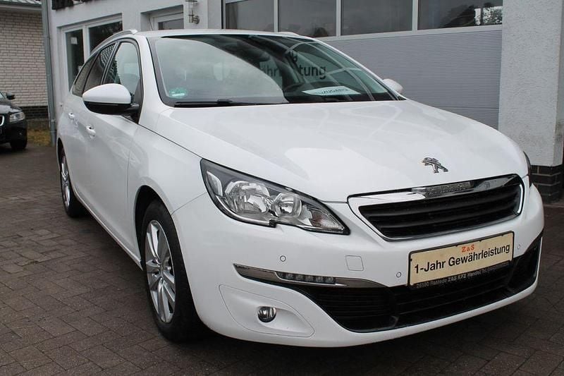 Weiß Gebraucht 2017 Peugeot 308 Business-Line Kombi | 5.989 € (Superpreis) - Bild 1/4