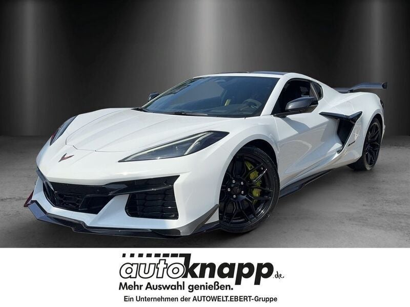 Arctic white (weiss) Neu 2024 Corvette Z06 Coupé | 199.990 € (Teuer) - Bild 1/4