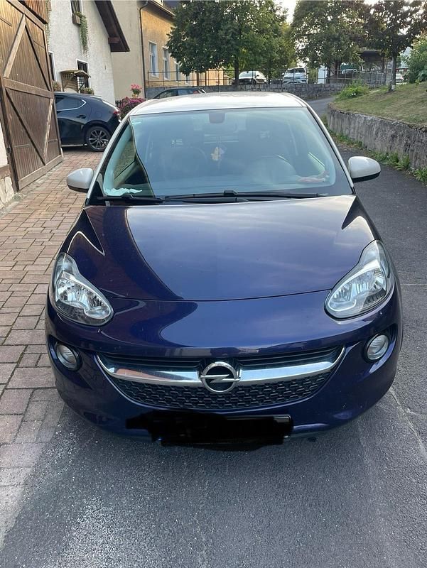 Blau Gebraucht 2017 Opel Adam Kleinwagen | 7.600 € - Bild 1/4