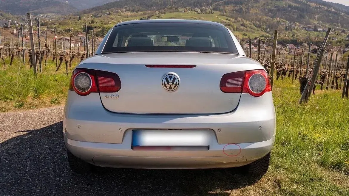 Gebraucht VW Eos 115 PS (84 kW) 2007 Silber Cabrio