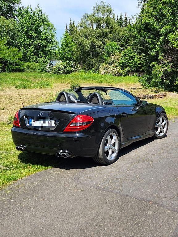 Gebraucht Mercedes SLK200 163 PS (119 kW) 2005 Schwarz Cabrio