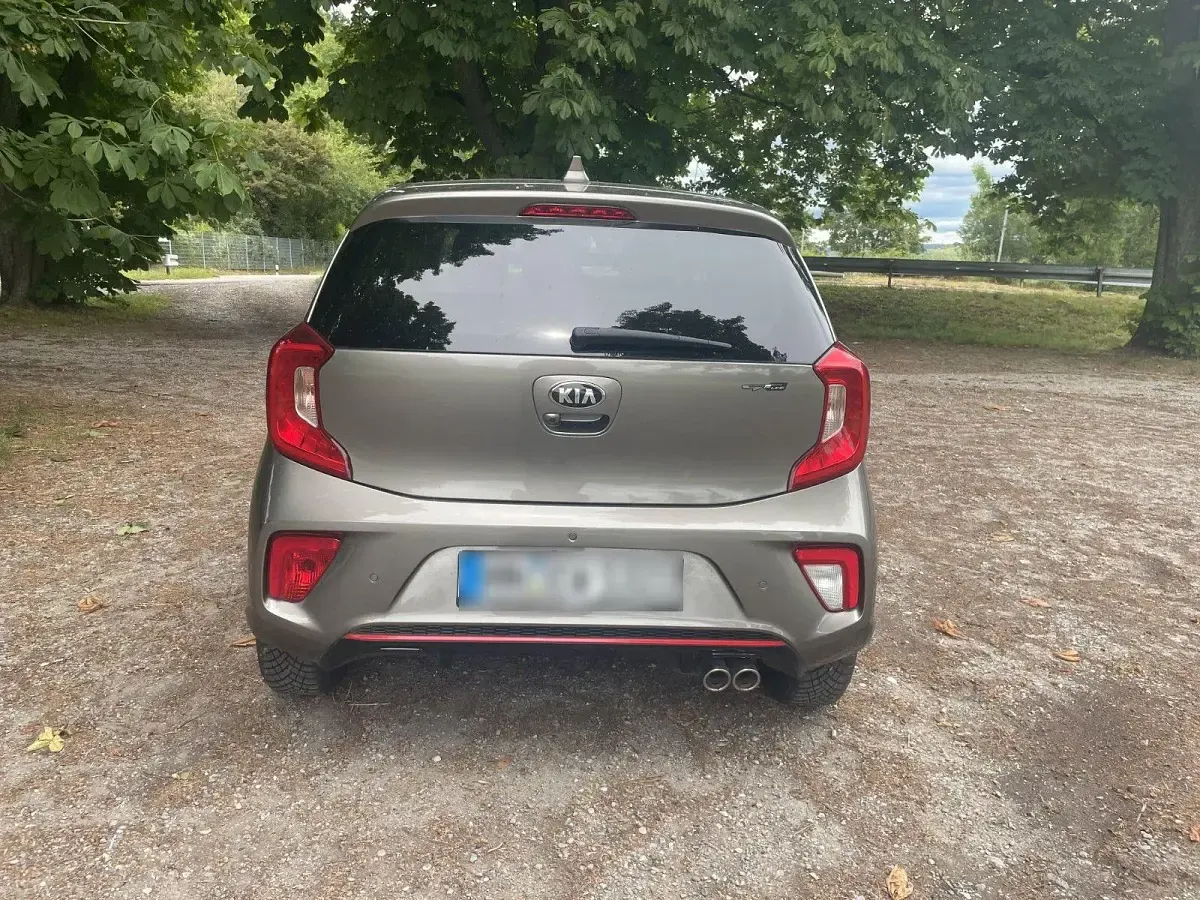 Gebraucht Kia Picanto GT-Line 101 PS (74 kW) 2019 Grau Kleinwagen