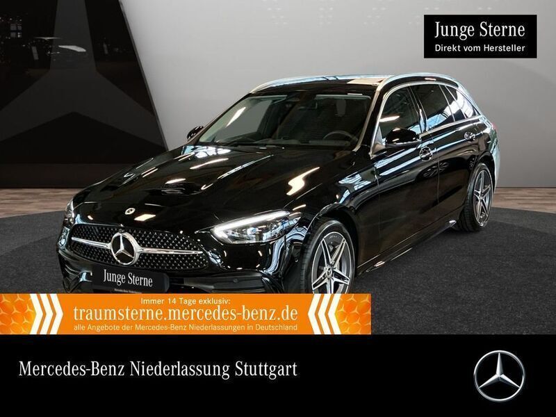 Schwarz Gebraucht 2024 Mercedes C300e Premium Limousine | 45.890 € (Superpreis) - Bild 1/3